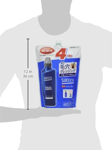 サクセス薬用シャンプー 詰替1280mL ノンシリコン